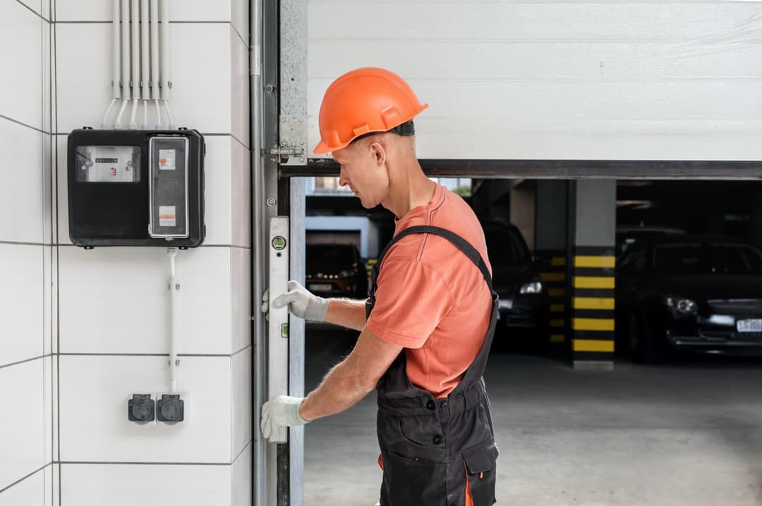 Roller Door Track Alignment